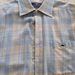 Vineyard Vines Slim Fit Tucker Shirt Longshore Plaid